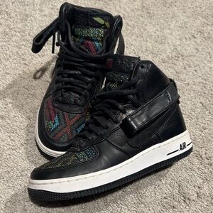 Womans Nike AF1 -BHM Leather